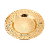 Maxbell Serving Tray Light Luxury Candle Holder Tray for Apartment Themed Party Cafe