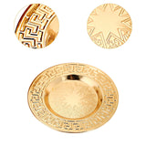 Maxbell Serving Tray Light Luxury Candle Holder Tray for Apartment Themed Party Cafe