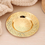 Maxbell Serving Tray Light Luxury Candle Holder Tray for Apartment Themed Party Cafe