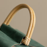 Maxbell Handheld Gift Box Embroidery Biscuit Gift Box for Birthday Festival Presents khaki