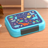 Maxbell Lunch Box Cartoon Easy Carrying Reusable Bento Box for Office Hiking Kitchen