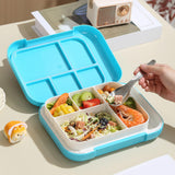 Maxbell Lunch Box Cartoon Easy Carrying Reusable Bento Box for Office Hiking Kitchen