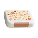 Maxbell Lunch Box Cartoon Easy Carrying Reusable Bento Box for Office Hiking Kitchen