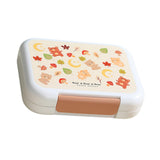 Maxbell Lunch Box Cartoon Easy Carrying Reusable Bento Box for Office Hiking Kitchen
