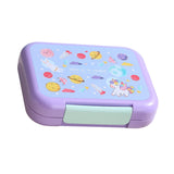 Maxbell Lunch Box Cartoon Easy Carrying Reusable Bento Box for Office Hiking Kitchen