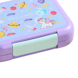 Maxbell Lunch Box Cartoon Easy Carrying Reusable Bento Box for Office Hiking Kitchen