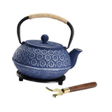Maxbell Japanese Cast Iron Teapot Japanese Tea Pot for Loose Leaf Hotel BBQ
