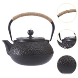 Maxbell Cast Iron Teapot 0.9L Japanese Loose Leaf Tea Pot for Teahouse Indoor Hiking