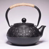 Maxbell Cast Iron Teapot 0.9L Japanese Loose Leaf Tea Pot for Teahouse Indoor Hiking