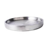 Maxbell Stainless Steel Chilled Serving Tray Platter Chilled Tray for Sushi argent