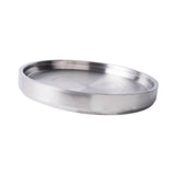 Maxbell Stainless Steel Chilled Serving Tray Platter Chilled Tray for Sushi argent