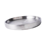 Maxbell Stainless Steel Chilled Serving Tray Platter Chilled Tray for Sushi argent