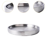 Maxbell Stainless Steel Chilled Serving Tray Platter Chilled Tray for Sushi argent