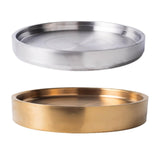 Maxbell Stainless Steel Chilled Serving Tray Platter Chilled Tray for Sushi argent