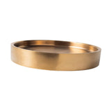 Maxbell Stainless Steel Chilled Serving Tray Platter Chilled Tray for Sushi gold