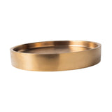 Maxbell Stainless Steel Chilled Serving Tray Platter Chilled Tray for Sushi gold