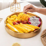 Maxbell Stainless Steel Chilled Serving Tray Platter Chilled Tray for Sushi gold