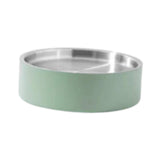 Maxbell Stainless Steel Chilled Serving Tray Platter Seafood Serving Dish for Fruits Green S