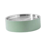 Maxbell Stainless Steel Chilled Serving Tray Platter Seafood Serving Dish for Fruits Green S