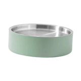 Maxbell Stainless Steel Chilled Serving Tray Platter Seafood Serving Dish for Fruits Green and L
