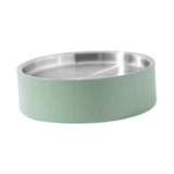 Maxbell Stainless Steel Chilled Serving Tray Platter Seafood Serving Dish for Fruits Green and L