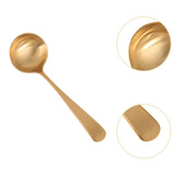 Maxbell Copper Spoon Multipurpose Reusable Hotpot Spoon for Party Holiday Gatherings Soup Ladle