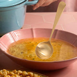 Maxbell Copper Spoon Multipurpose Reusable Hotpot Spoon for Party Holiday Gatherings Soup Ladle