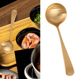 Maxbell Copper Spoon Multipurpose Reusable Hotpot Spoon for Party Holiday Gatherings Soup Ladle