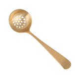 Maxbell Copper Spoon Multipurpose Reusable Hotpot Spoon for Party Holiday Gatherings Slotted Spoon