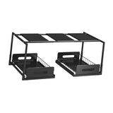 Maxbell Under Sink Shelf Saving Space Slide Out Sink Shelf for Cabinet Office Pantry