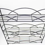Maxbell 3 Tier Spice Rack Iron Space Saving Storage Shelf for Kitchen Cabinet Pantry