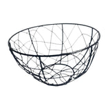 Maxbell Fruit Storage Basket Decoration Vegetable Bowl for Christmas Party Vegetable Black