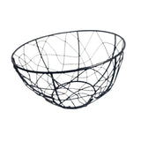 Maxbell Fruit Storage Basket Decoration Vegetable Bowl for Christmas Party Vegetable Black