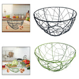 Maxbell Fruit Storage Basket Decoration Vegetable Bowl for Christmas Party Vegetable Black