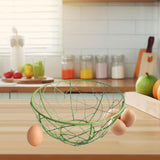 Maxbell Fruit Storage Basket Decoration Vegetable Bowl for Christmas Party Vegetable Green