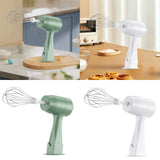 Maxbell Electric Milk Frother Electric Egg Beater Detachable for Home Kitchen Bakery Green