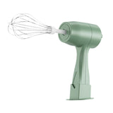 Maxbell Electric Milk Frother Electric Egg Beater Detachable for Home Kitchen Bakery Green