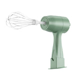 Maxbell Electric Milk Frother Electric Egg Beater Detachable for Home Kitchen Bakery Green