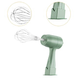 Maxbell Electric Milk Frother Electric Egg Beater Detachable for Home Kitchen Bakery Green