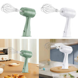 Maxbell Electric Milk Frother Electric Egg Beater Detachable for Home Kitchen Bakery Green