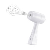 Maxbell Electric Milk Frother Electric Egg Beater Detachable for Home Kitchen Bakery White