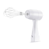 Maxbell Electric Milk Frother Electric Egg Beater Detachable for Home Kitchen Bakery White
