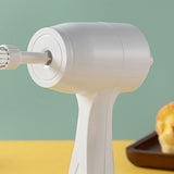 Maxbell Electric Milk Frother Electric Egg Beater Detachable for Home Kitchen Bakery White