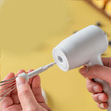 Maxbell Electric Milk Frother Electric Egg Beater Detachable for Home Kitchen Bakery White