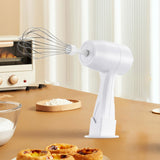 Maxbell Electric Milk Frother Electric Egg Beater Detachable for Home Kitchen Bakery White
