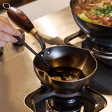 Maxbell Mini Hot Oil Pan Iron Cookware Heating Pot for Restaurant Kitchen Egg Frying