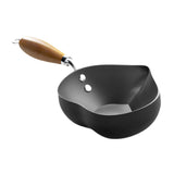 Maxbell Mini Hot Oil Pan Iron Cookware Heating Pot for Restaurant Kitchen Egg Frying