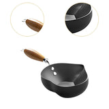 Maxbell Mini Hot Oil Pan Iron Cookware Heating Pot for Restaurant Kitchen Egg Frying