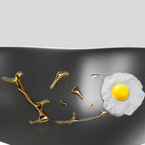 Maxbell Mini Hot Oil Pan Iron Cookware Heating Pot for Restaurant Kitchen Egg Frying