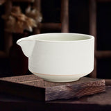 Maxbell Ceramic Matcha Tea Bowl Traditional Porcelain Tea Bowl for Tea Lovers Family